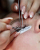 Video van wimperbehandeling